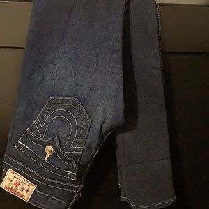 Women’s blue jeans true religion size 24